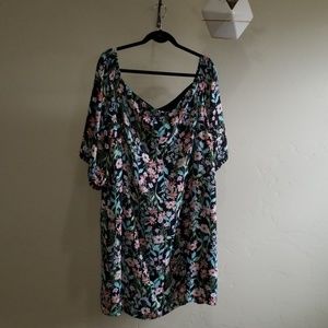 Floral Short Dress